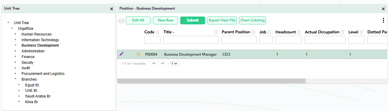 Position management